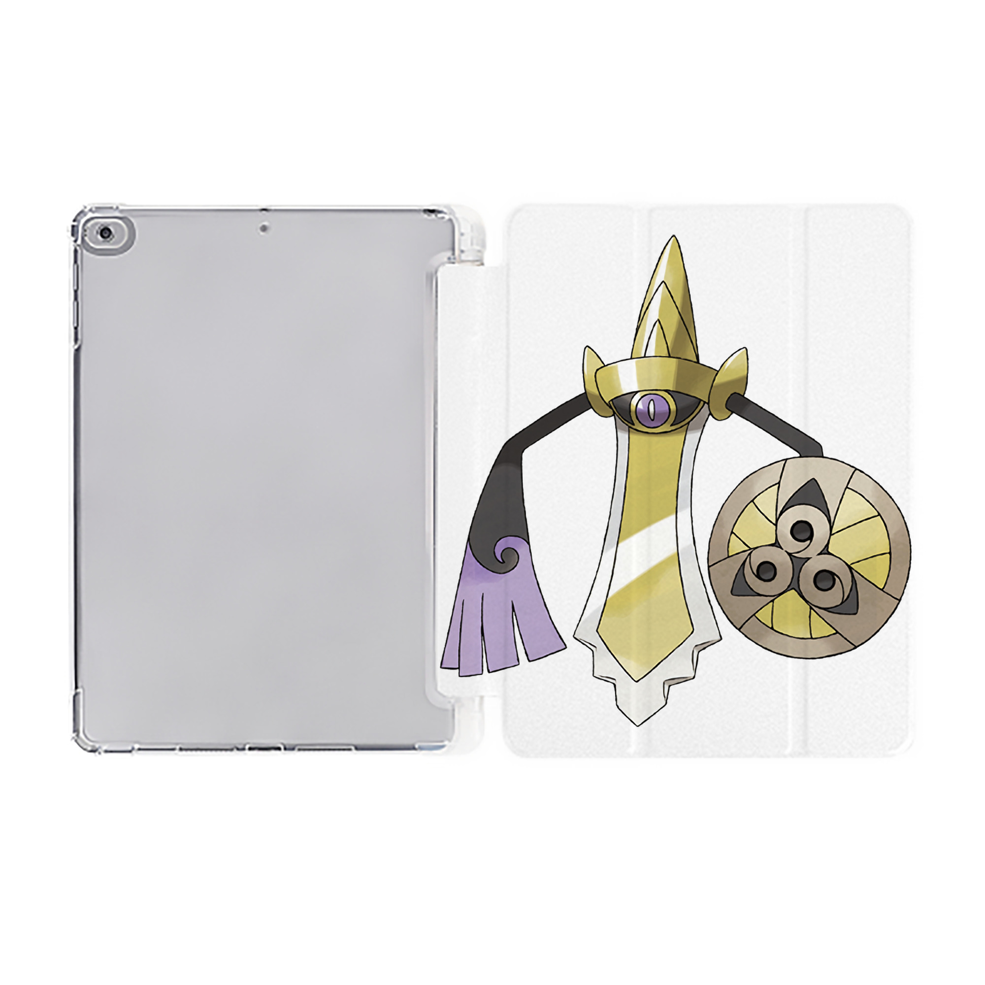 （画像用） ポケットモンスター Pokémon IPad ケース ペン収納付き 三つ折りスタンド PUレザー×シリコン 対応機種9.5/10.5/10.9インチ